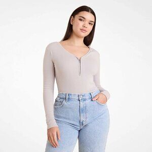 NUUDS Hook & Eye Bodysuit Size XL